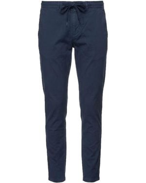 Harmont & Blaine Pants Cotton, Elastane - Blue