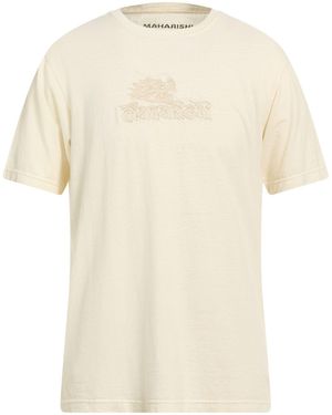 Maharishi Ivory T-Shirt Hemp, Organic Cotton - Natural