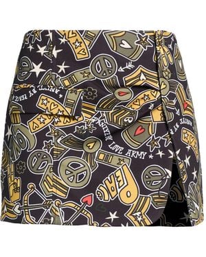 Aniye By Mini Skirt Polyester, Elastane - Black