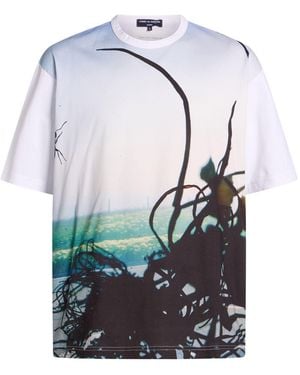 Comme des Garçons Homme T-Shirt Cotton - Blue