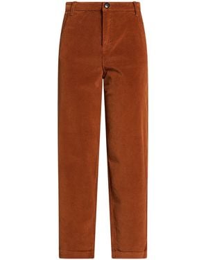 Mkt Studio Tan Trousers Cotton, Elastane - Brown