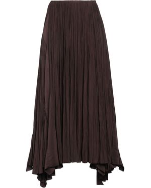Lanvin Maxi Skirt Polyester - Brown