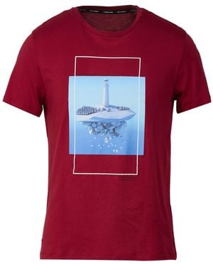 Peuterey Camiseta - Rojo