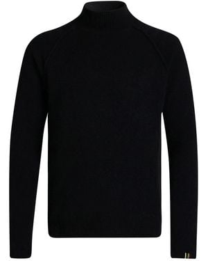 Alpha Studio Turtleneck Wool, Polyamide - Black
