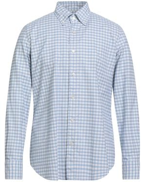 Finamore 1925 Shirt Cotton - Blue