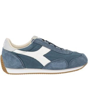 Diadora Sneakers Textile Fibers, Leather - Blue