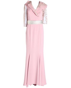 MISCHALIS ATELIER Maxi Dress Polyester - Pink