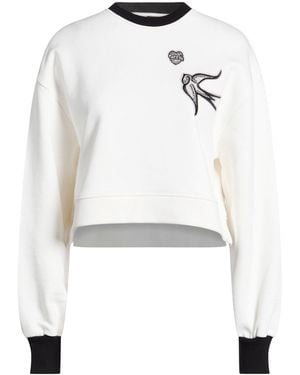 Pinko Sweatshirt Cotton - White