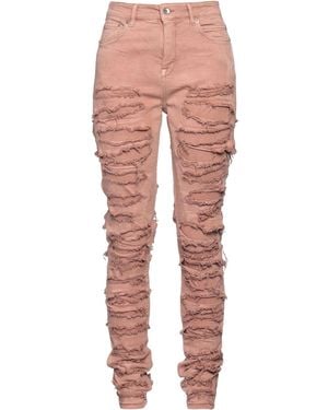 Rick Owens Detroit Cut Skinny Jeans - Pink
