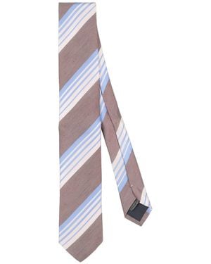 Manuel Ritz Ties & Bow Ties Silk, Cotton - Purple