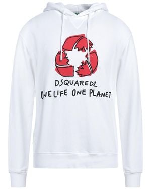 DSquared² Felpa - Bianco