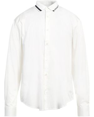 ARMANI EXCHANGE Ivory Shirt Cotton, Elastane - White