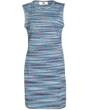 Missoni Missoni Mini Dress Cotton - Blue