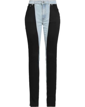 Mugler Jeans Cotton, Elastomultiester, Elastane - Black