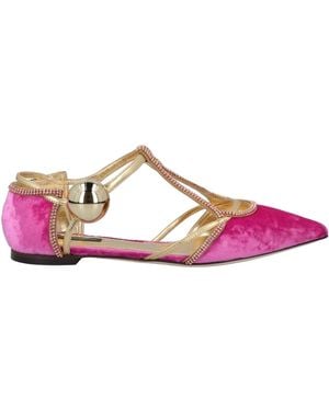 Dolce & Gabbana Bailarinas - Rosa
