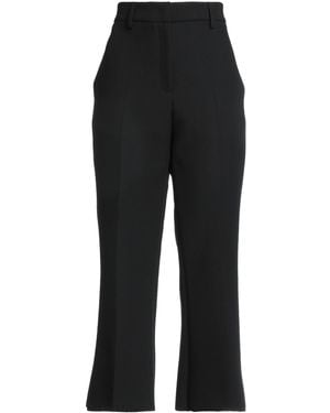 MSGM Pants Polyester, Viscose, Elastane - Black