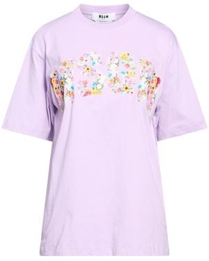 MSGM Camiseta - Rosa