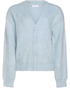 1989 STUDIO Sky Cardigan Mohair Wool, Polyamide, Wool - Blue