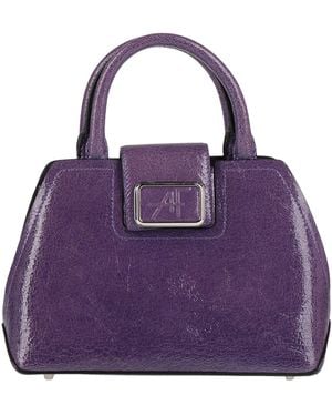 Alberta Ferretti Handbag Leather - Purple