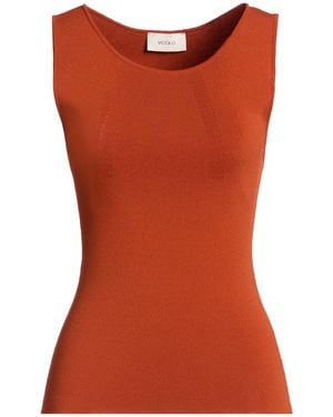ViCOLO Top Viscose, Nylon - Red