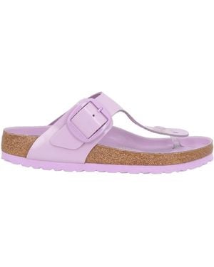 Birkenstock Thong Sandal Leather - Purple