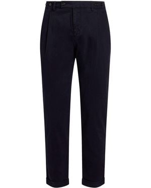 Berwich Midnight Trousers Cotton, Elastane - Blue