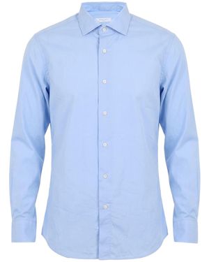 Boglioli Shirt Cotton, Elastane - Blue