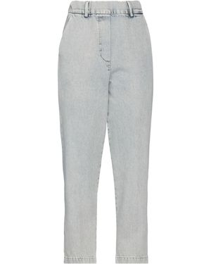 Alysi Pantaloni Jeans - Grigio