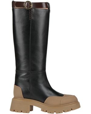Odissi Boot - Black