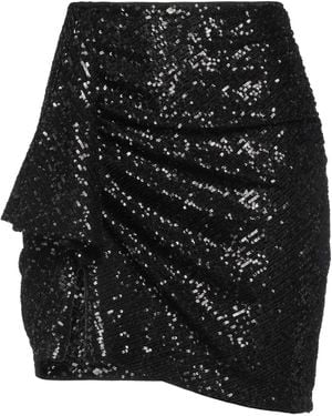 Pinko Mini Skirt Polyester, Elastane - Black