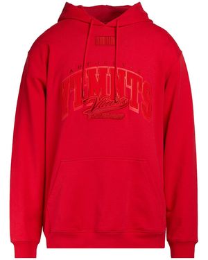 VTMNTS Sweatshirt Cotton, Polyester - Red