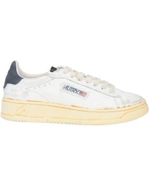 Autry Sneakers Leather, Textile Fibers - Natural