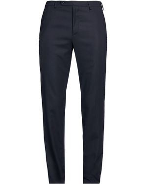 Lardini Midnight Trousers Polyester, Wool, Elastane - Blue