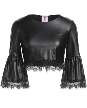 Kontatto Top Polyester, Elastane, Polyurethane - Black