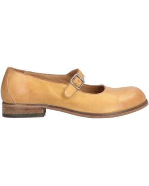 Moma Ballet Flats - Natural