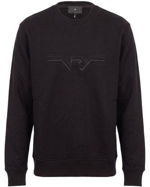 Emporio Armani Sweatshirt Cotton - Blue