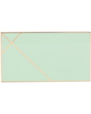 Valextra Light Handbag Metal, Leather - Green
