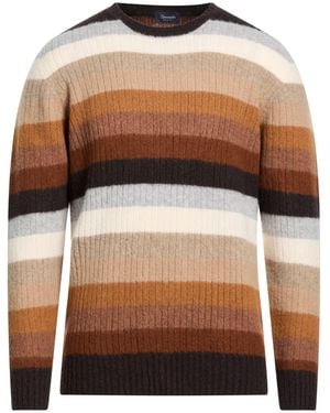 Drumohr Sweater Lambswool - Brown