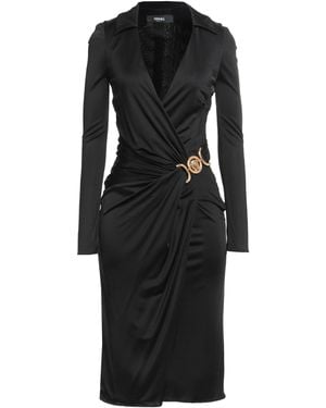Versace Midi Dress - Black