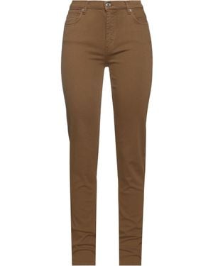 Trussardi Pantaloni Jeans - Marrone