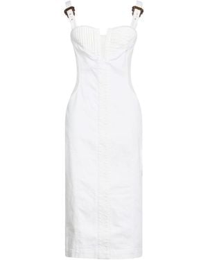 Versace Jeans Couture Midi Dress - White