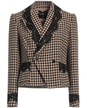 Cristinaeffe Sand Blazer Polyester, Wool - Black