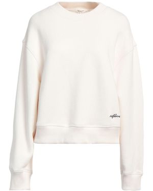 Rag & Bone Cream Sweatshirt Cotton, Polyester, Elastane - White