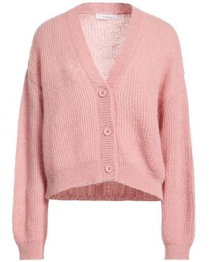 Max Mara Leisure Antique Rose Cardigan Mohair Wool, Polyamide, Wool - Pink