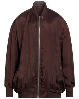 Rick Owens Jacket Cupro - Brown