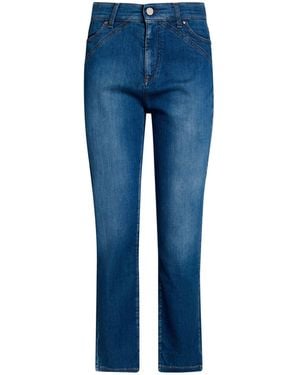 ALESSIA SANTI Jeans Cotton, Bamboo Fibre, Rubber - Blue
