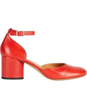 Ink Court Shoes - Red