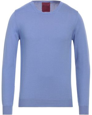 CAPSULE KNIT Lilac Jumper Cotton - Blue