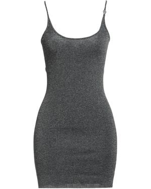 Amiri Mini Dress Virgin Wool, Polyester, Polyamide, Silk - Black