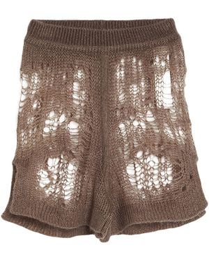 Rick Owens Shorts & Bermuda Shorts - Brown